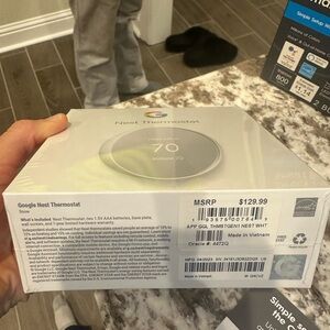 Brand new smart google thermostat unopened.
